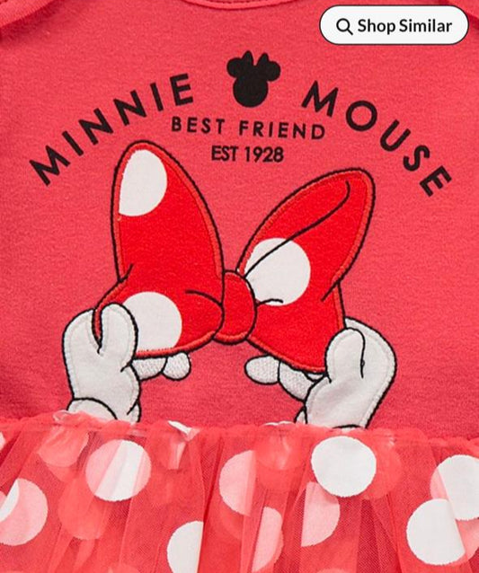 George "Mini Mouse" dress with leggings
