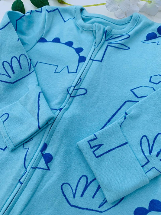 George Printed Dino Sleepsuit