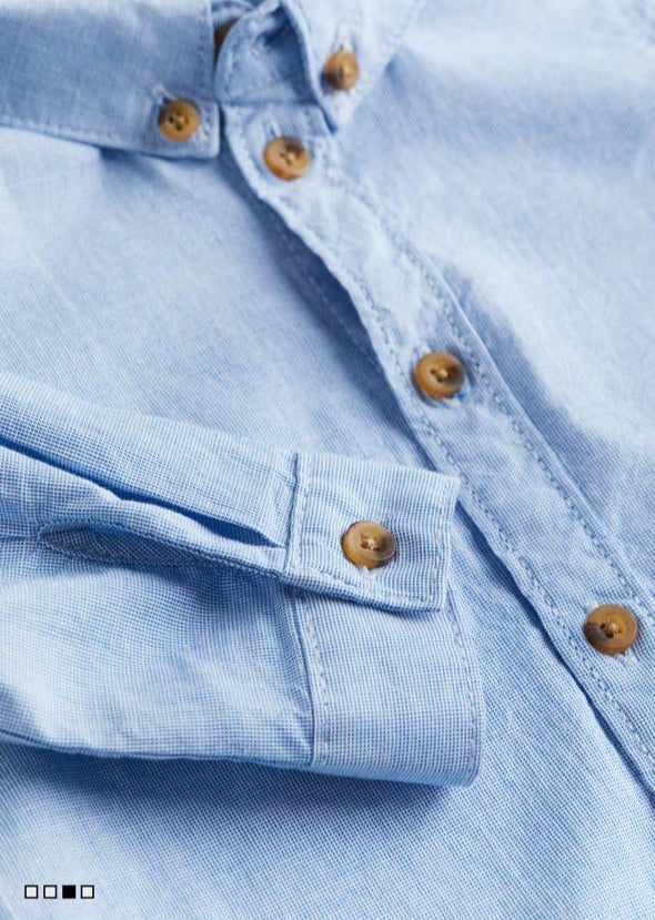 H&M Formal Bow Shirt ,Corduroy Pants with Suspenders