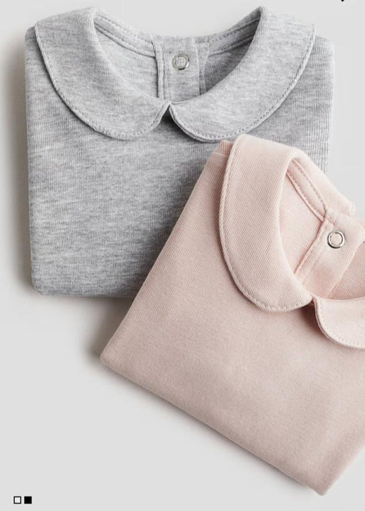 H&M Pack Of 2 Body-Shirts