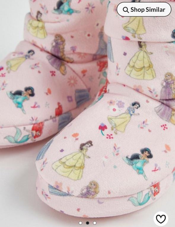 George Disney Princess Pom Pom Boots