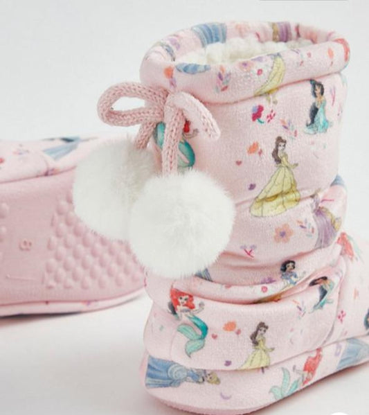 George Disney Princess Pom Pom Boots