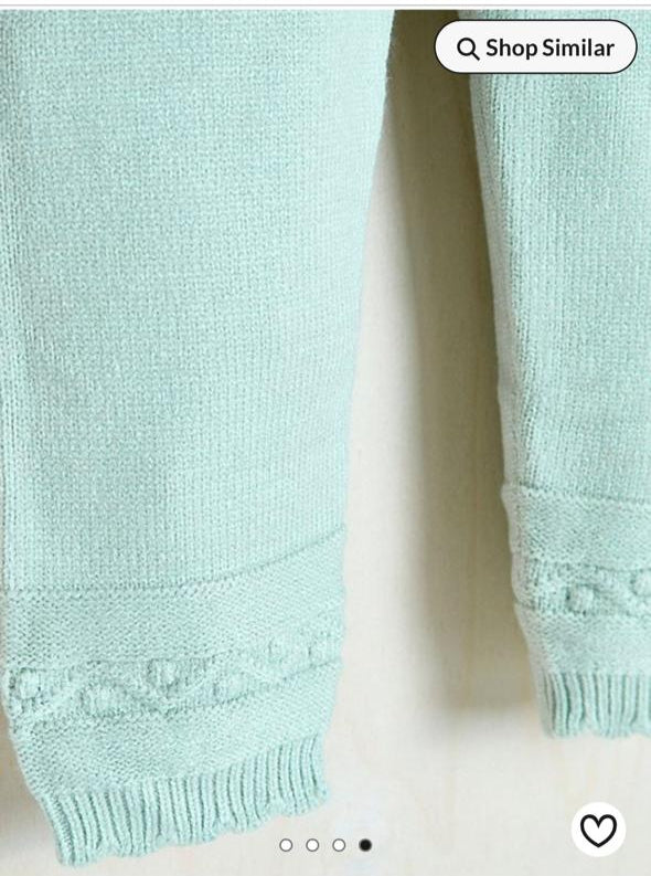 George Embroided Small Flowers on Knitted shirt & Trouser