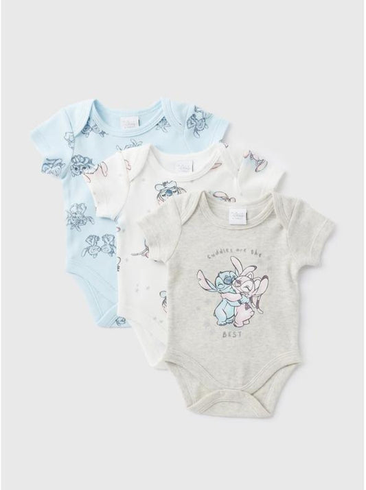 Matalan “cuddles are the best “ Pack Of 3 Bodysuits