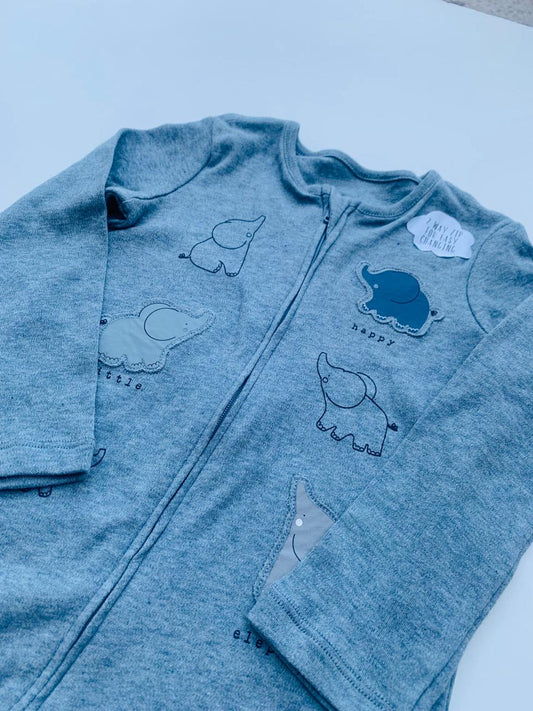 George Elephant Sleepsuit