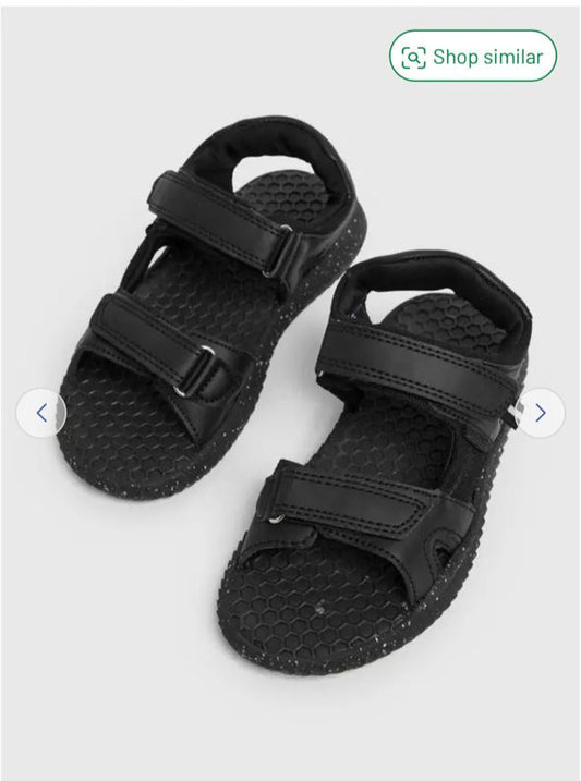 TU Clothing Black Sandals