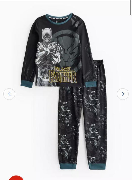 TU Clothing Black Panther Shirt & Trouser Set