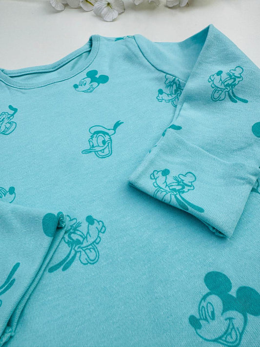 George Printed Mickey Shirt & Trouser Set