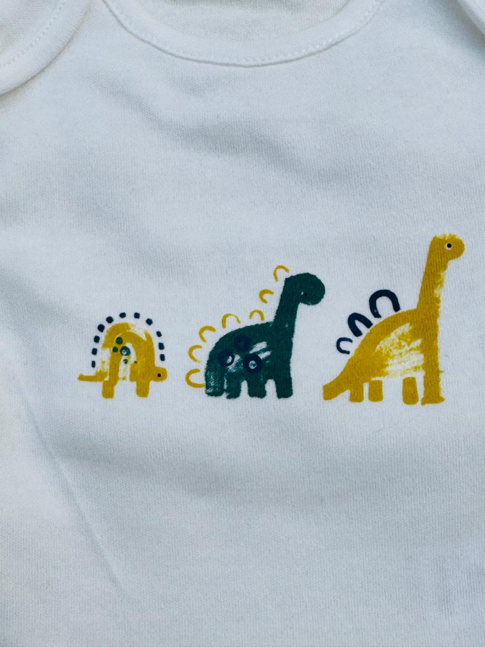 George Last Pack of 5 Half Sleeves Bodysuits