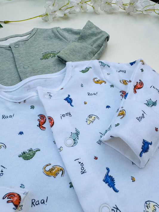 Matalan Pack of 2 Sleepsuits