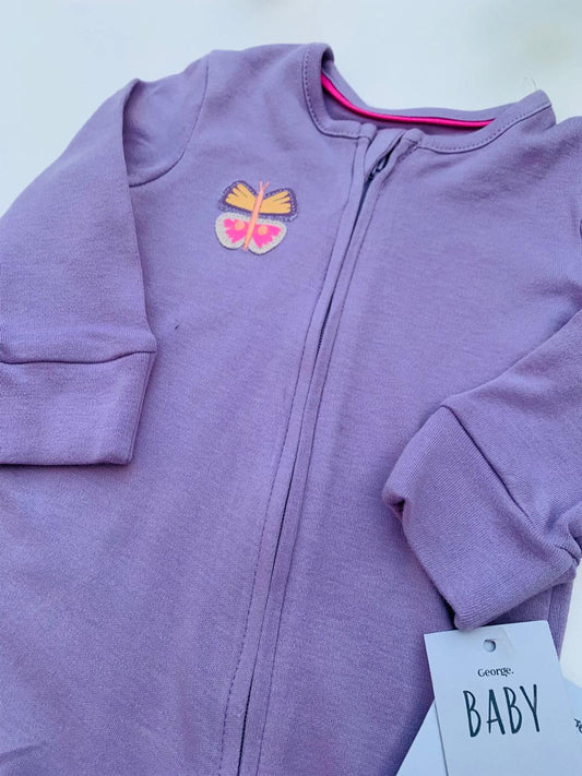 George Butterfly Sleepsuit