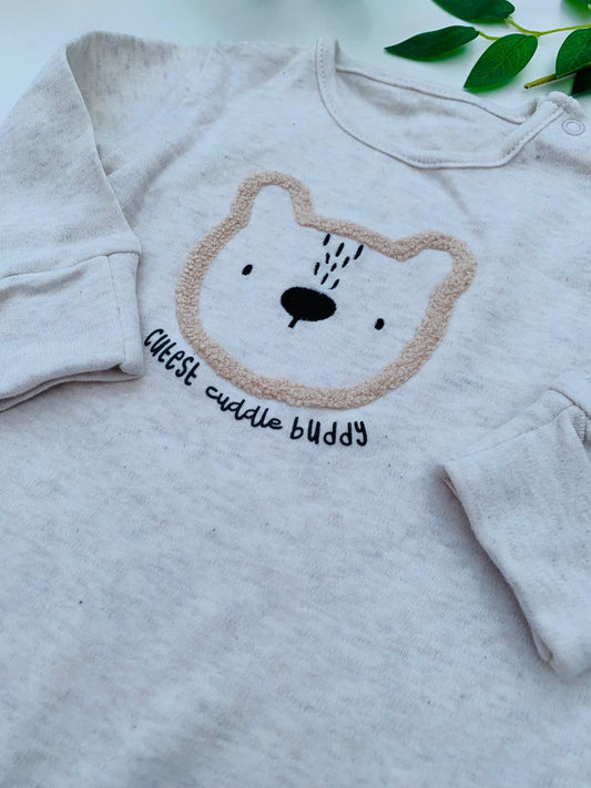 Matalan “Cutest Cuddle Buddy” Sleepsuit