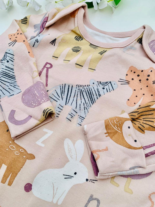 George Safari Animals Sleepsuit