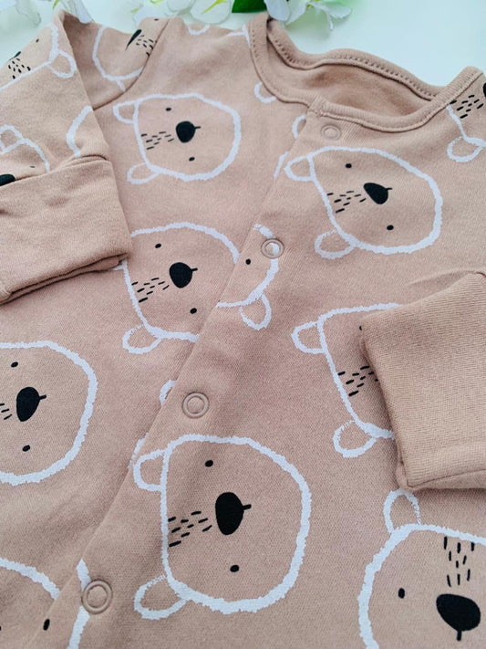 Matalan Bear Sleepsuit
