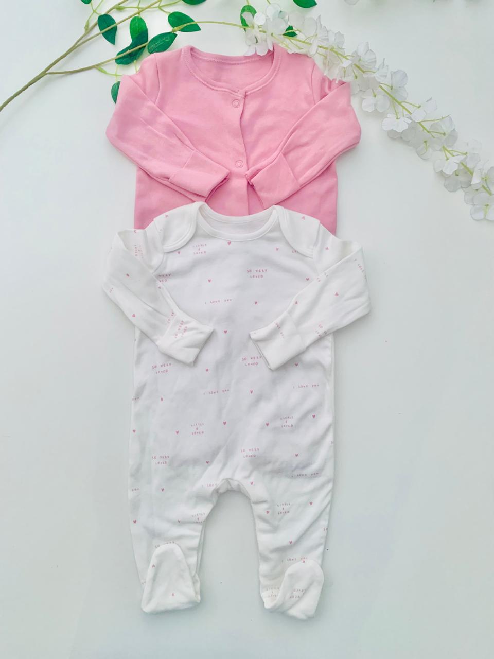 George Pack of 2 Sleepsuits