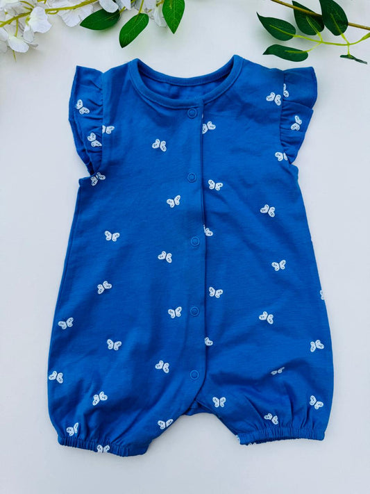 George Printed Butterflies Romper