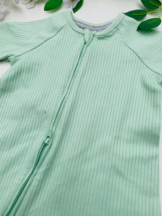 George Green Ribbed Romper