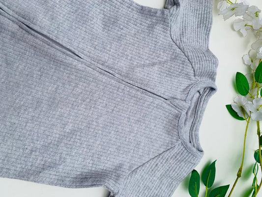 George Ribbed Romper