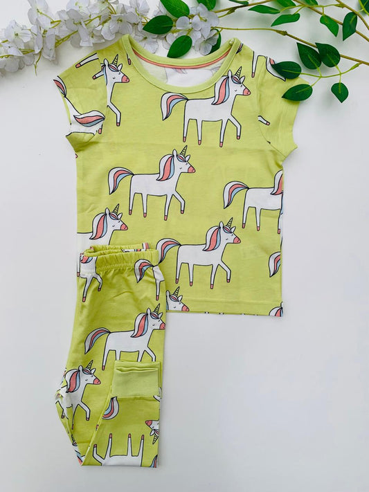 George Unicorn Print Shirt & Trouser Set