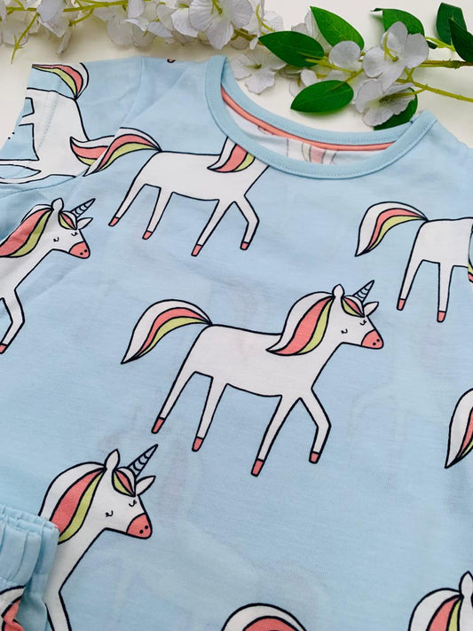 George Unicorn Print Shirt & Trouser Set