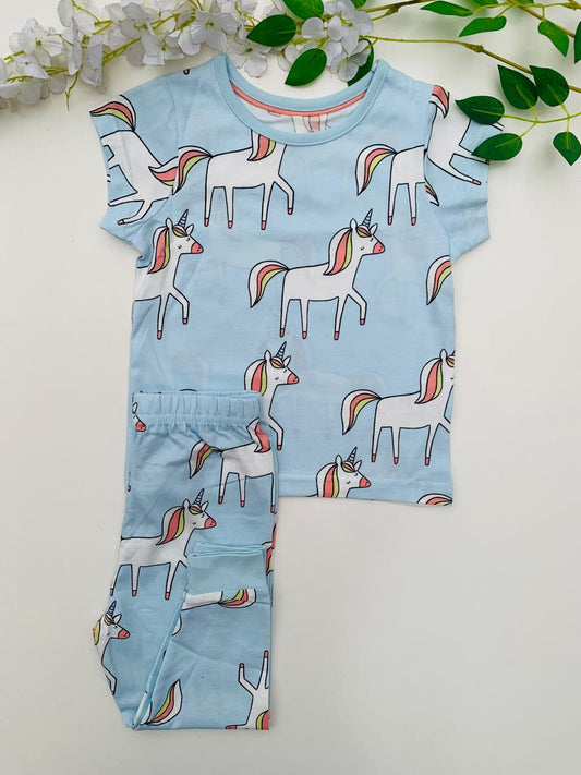 George Unicorn Print Shirt & Trouser Set