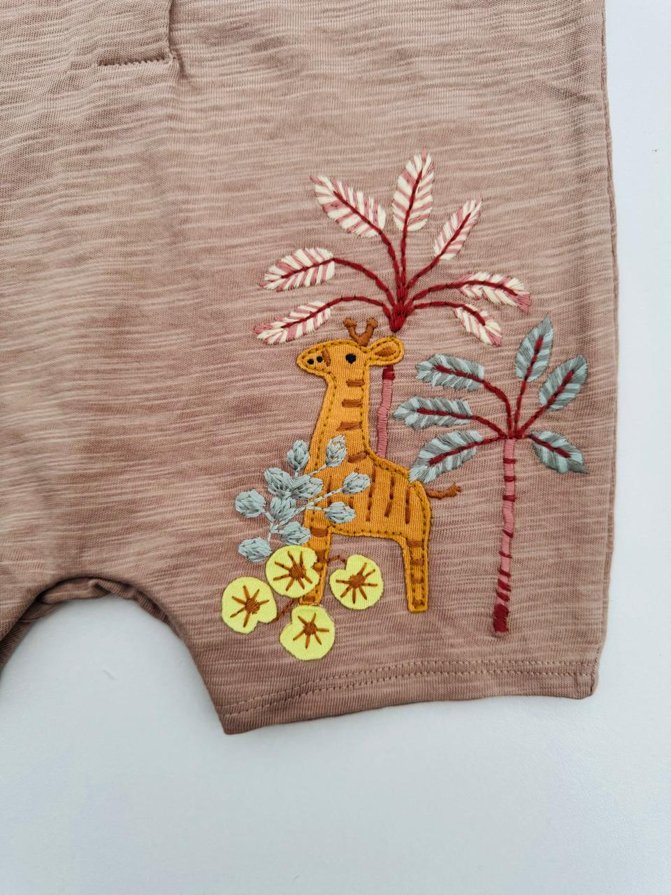 Next Embroided Safari Romper