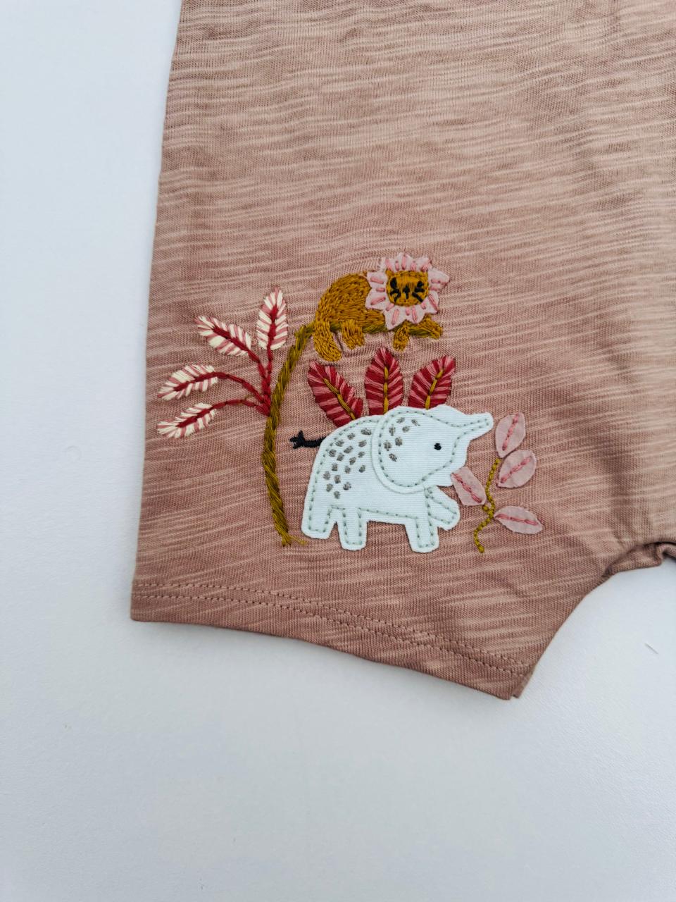 Next Embroided Safari Romper