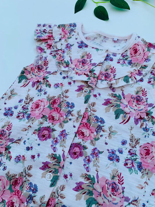 Next Printed Flower Romper