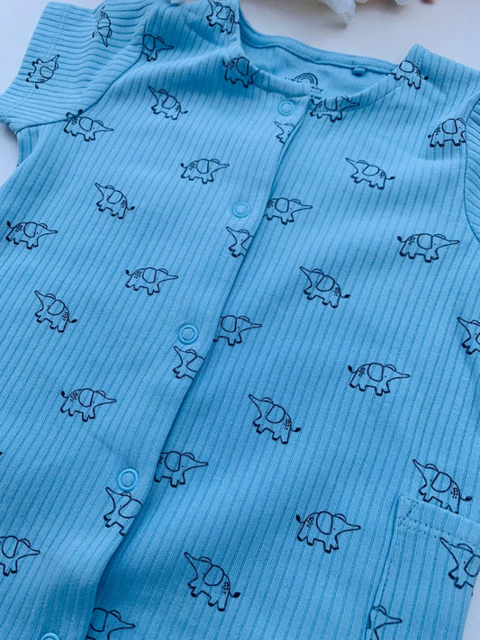 Next Elephant Print Romper
