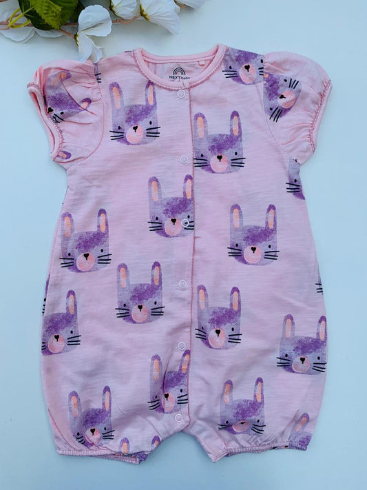 Next Printed Bunny Romper