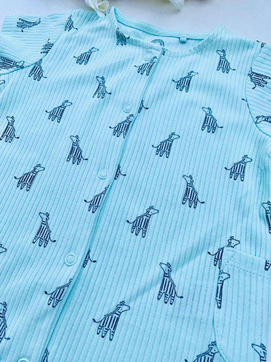 Next Zebra Print Romper