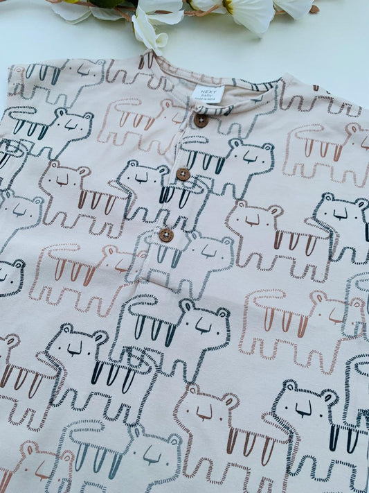 Next tiger print Romper