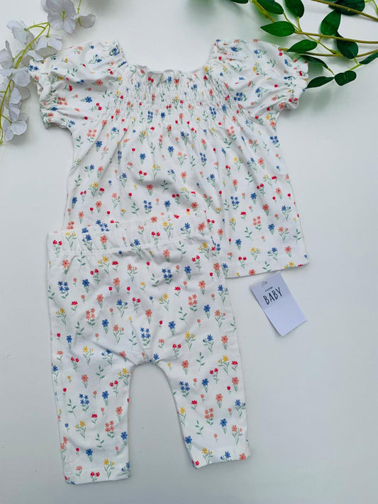 George Printed Floral Shirt & Trouser Set