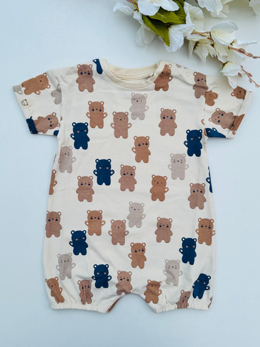 Next Printed Bear Romper