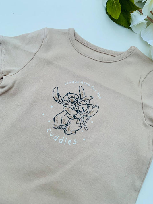 George “Always here for Cuddles”Shirt & Shorts Set