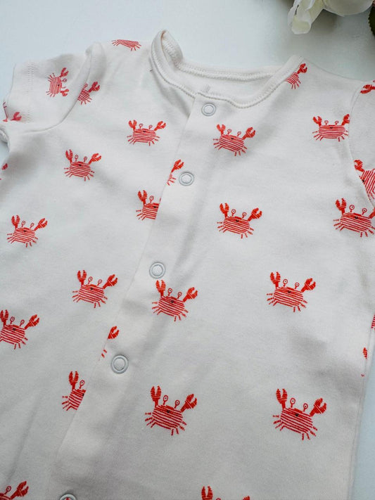 George Printed Crabs Romper