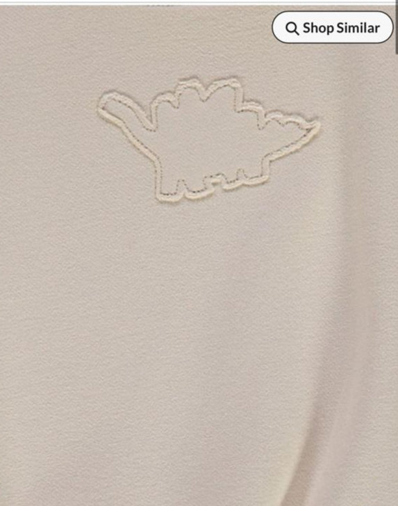 George Applique Dino Sweatshirt & Joggers Set