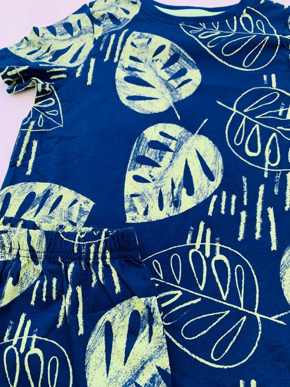 George Tropical Shirt & Shorts Set