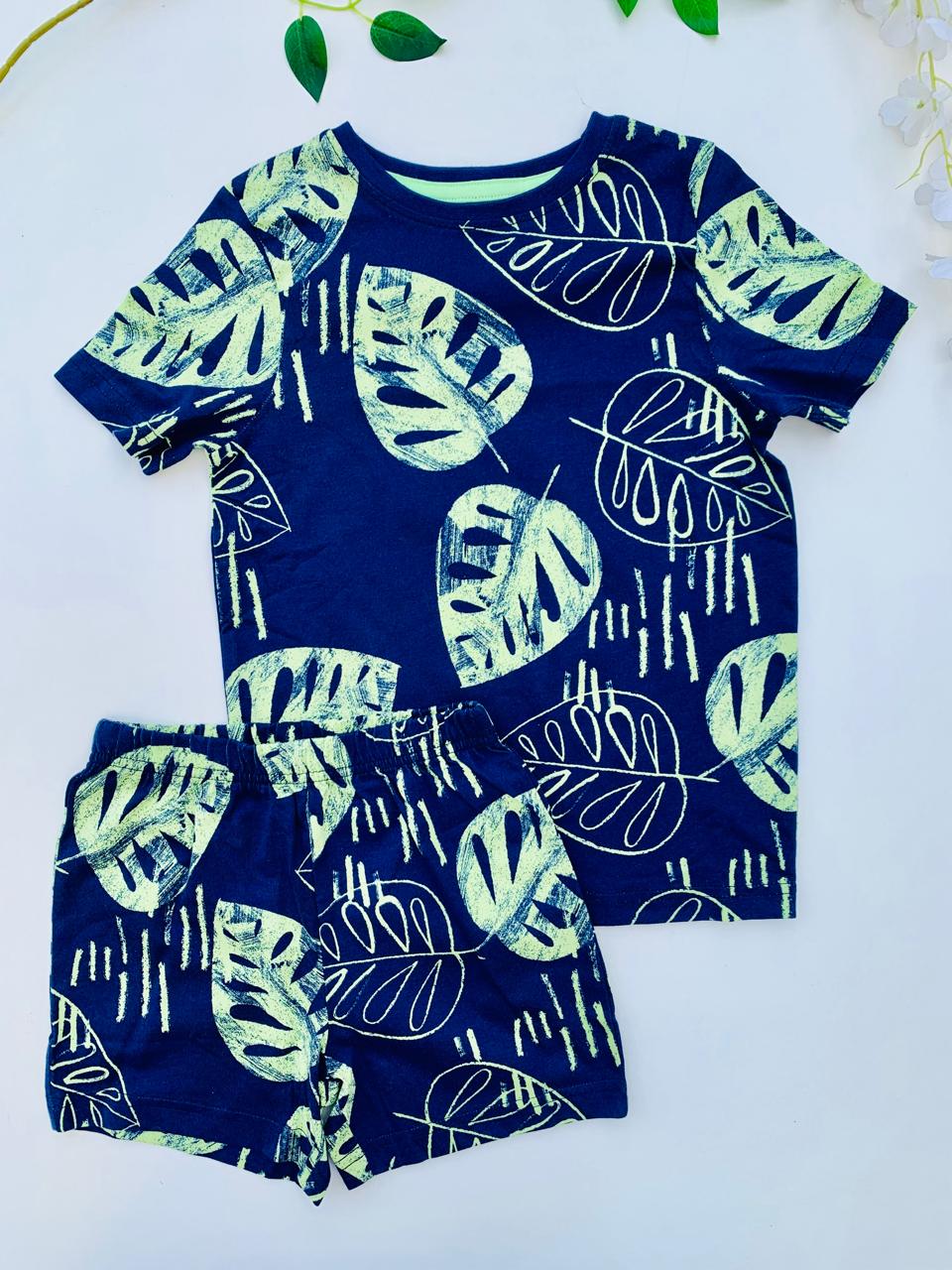 George Tropical Shirt & Shorts Set