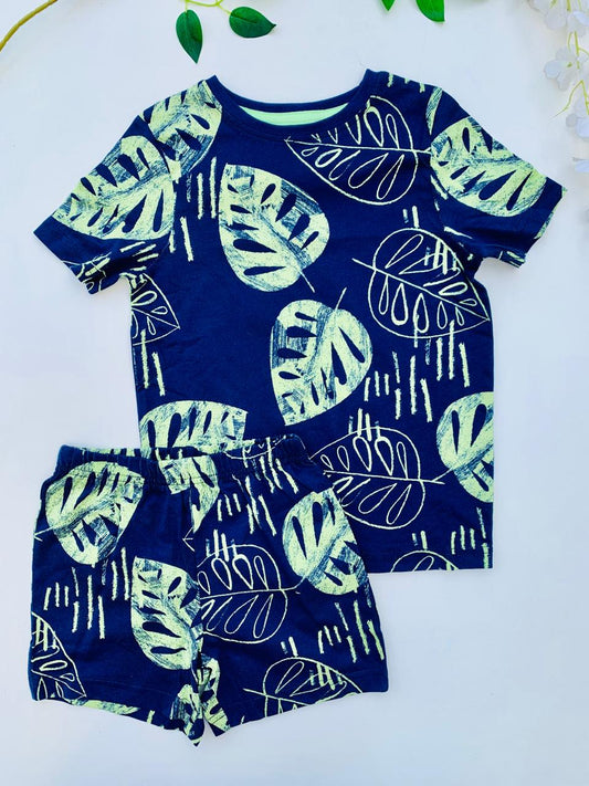 George Tropical Shirt & Shorts Set