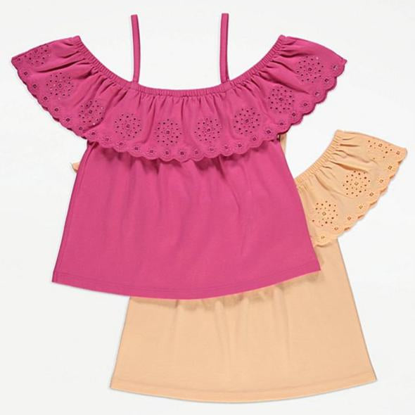 George Pack of 2 Tops