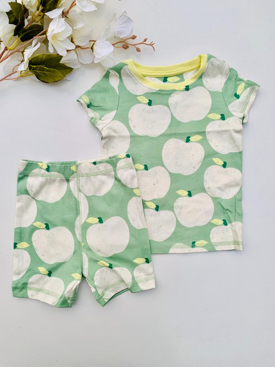Next Apples print Shirt & Short Set