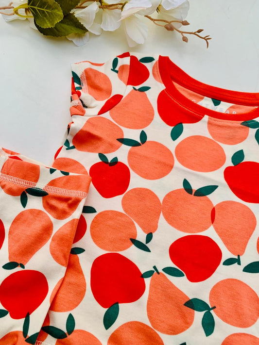 Next Fruits print Shirt & Short Set