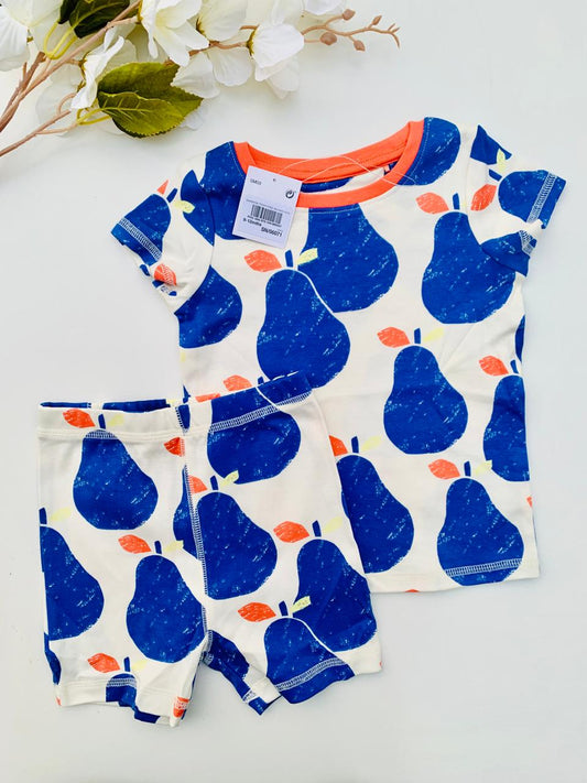 Next Pears print Shirt & Short Set