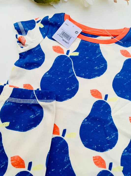 Next Pears print Shirt & Short Set
