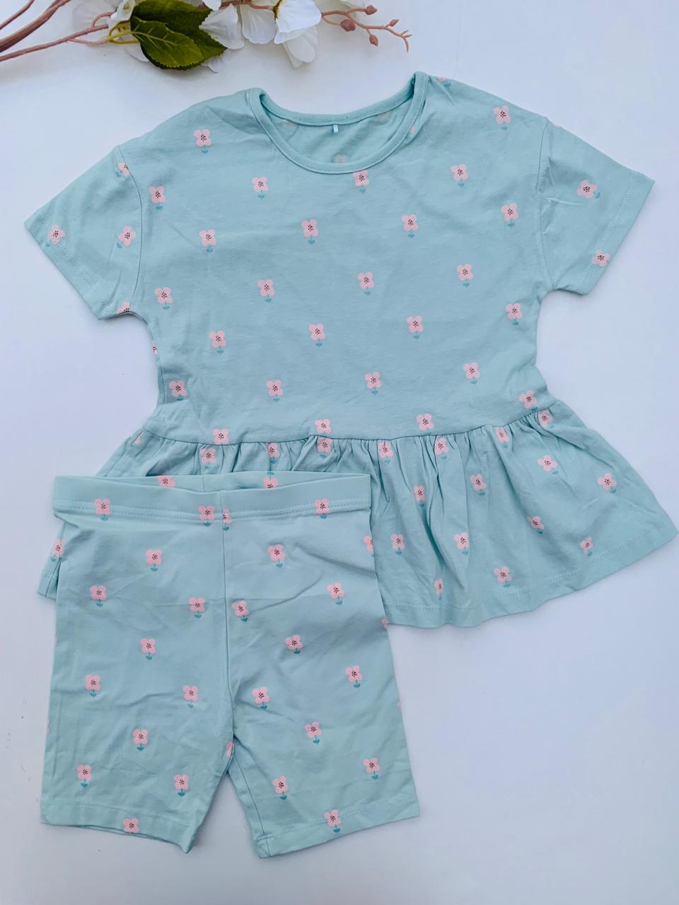 George Floral Shirt & Shorts Set