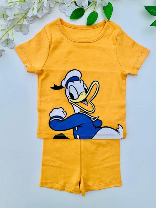 George Donald Duck Shirt & Short Set