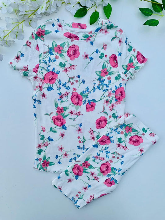 George Flower Shirt & Short Set