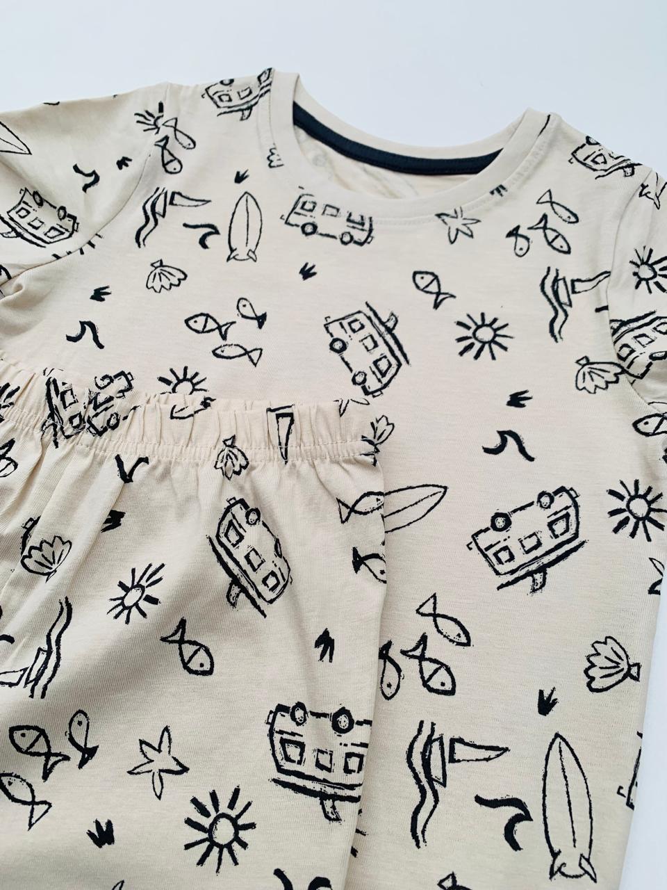 George Shirt & Shorts Set