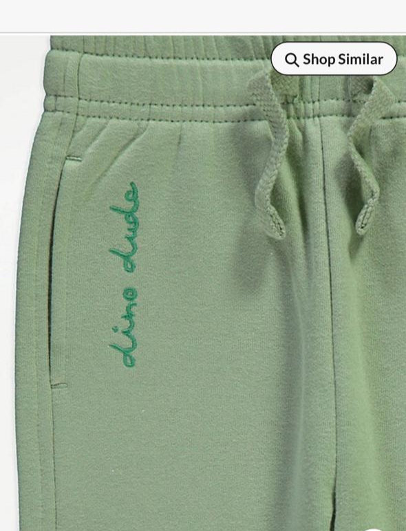 George Dinosaur Dude Hoodie & Jogger Set